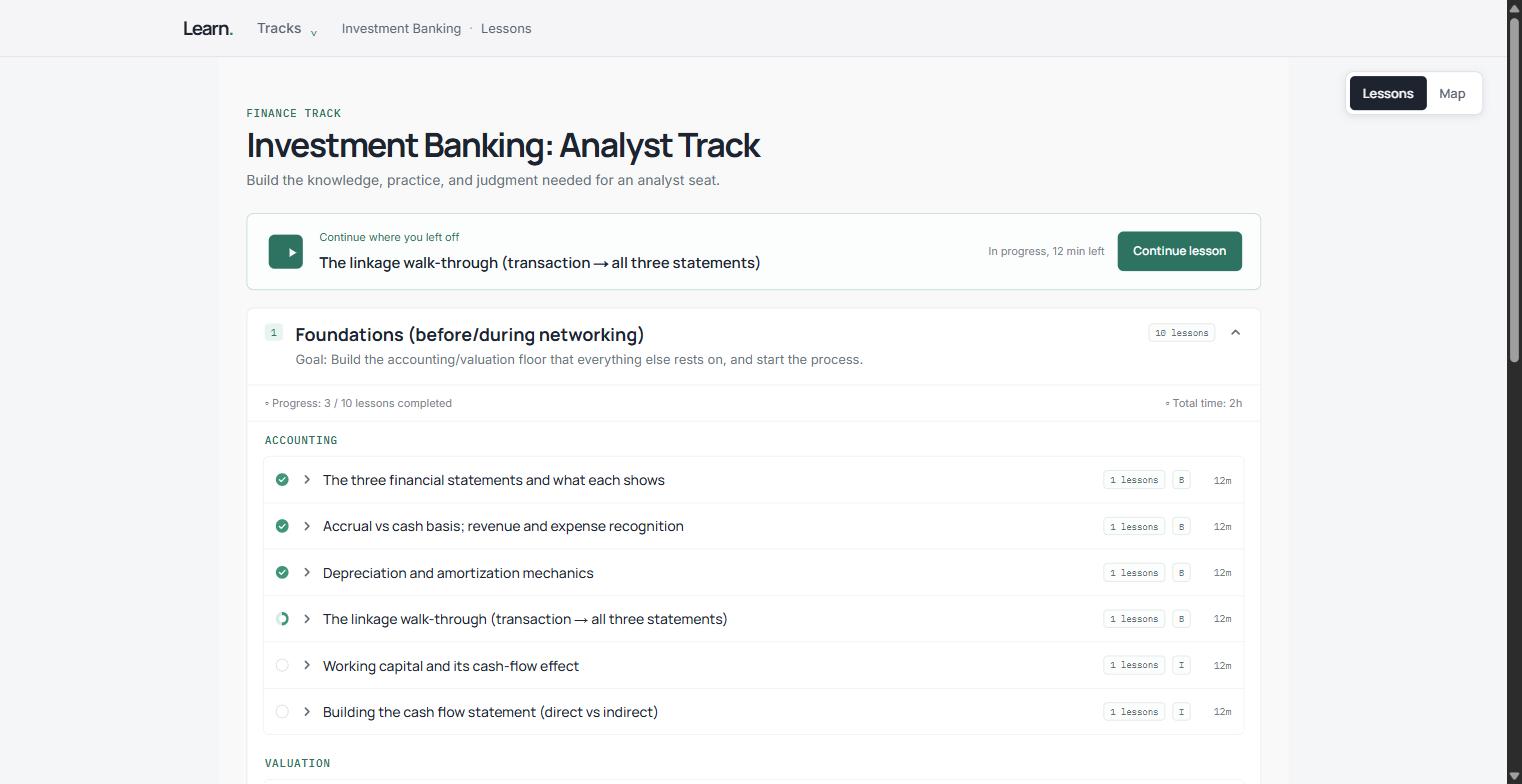 Learn about Investment Banking preview